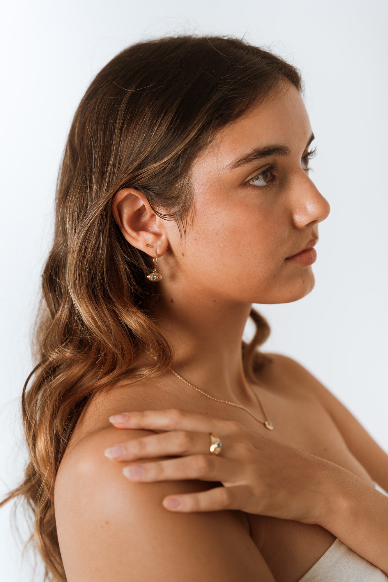 Christ Follower Earrings - Gold