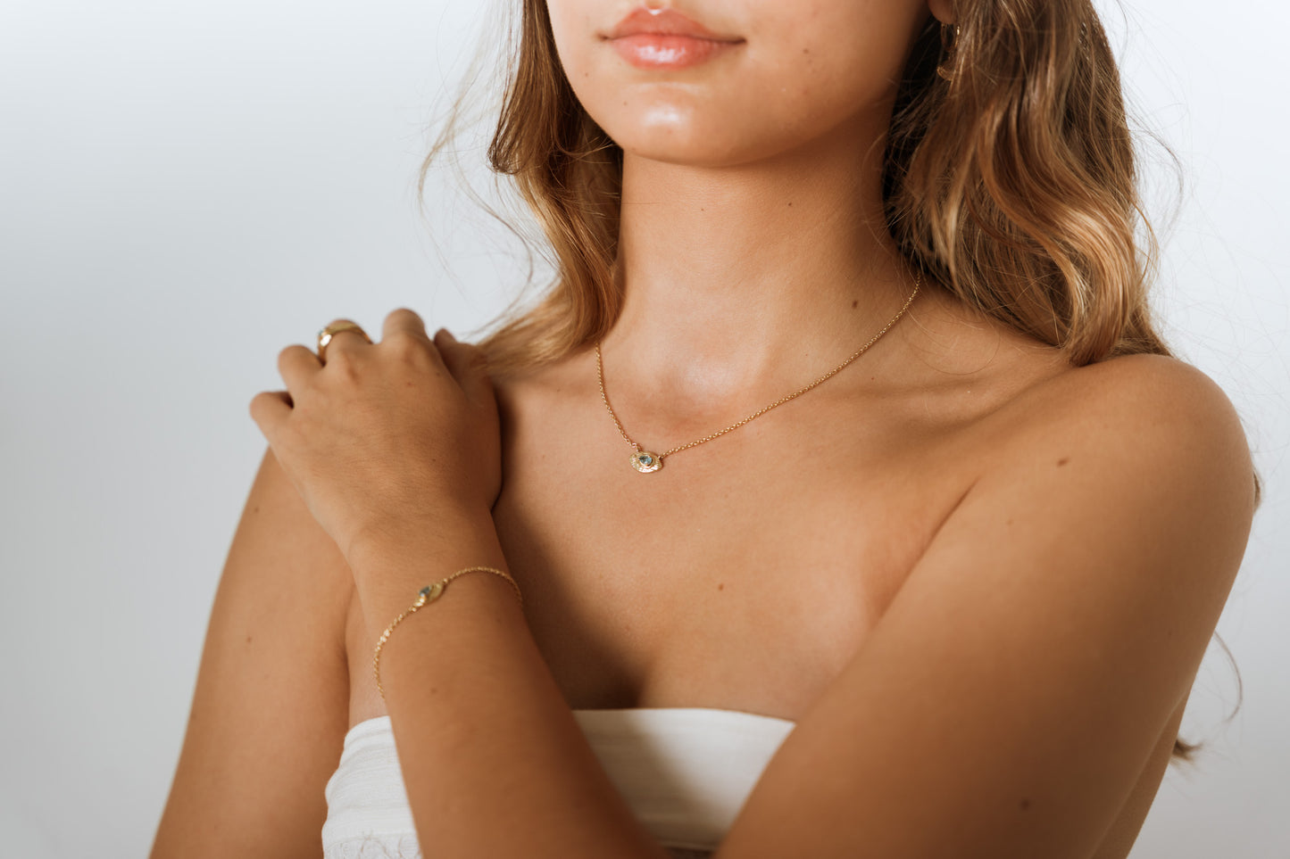 Christ Follower Necklace - Gold