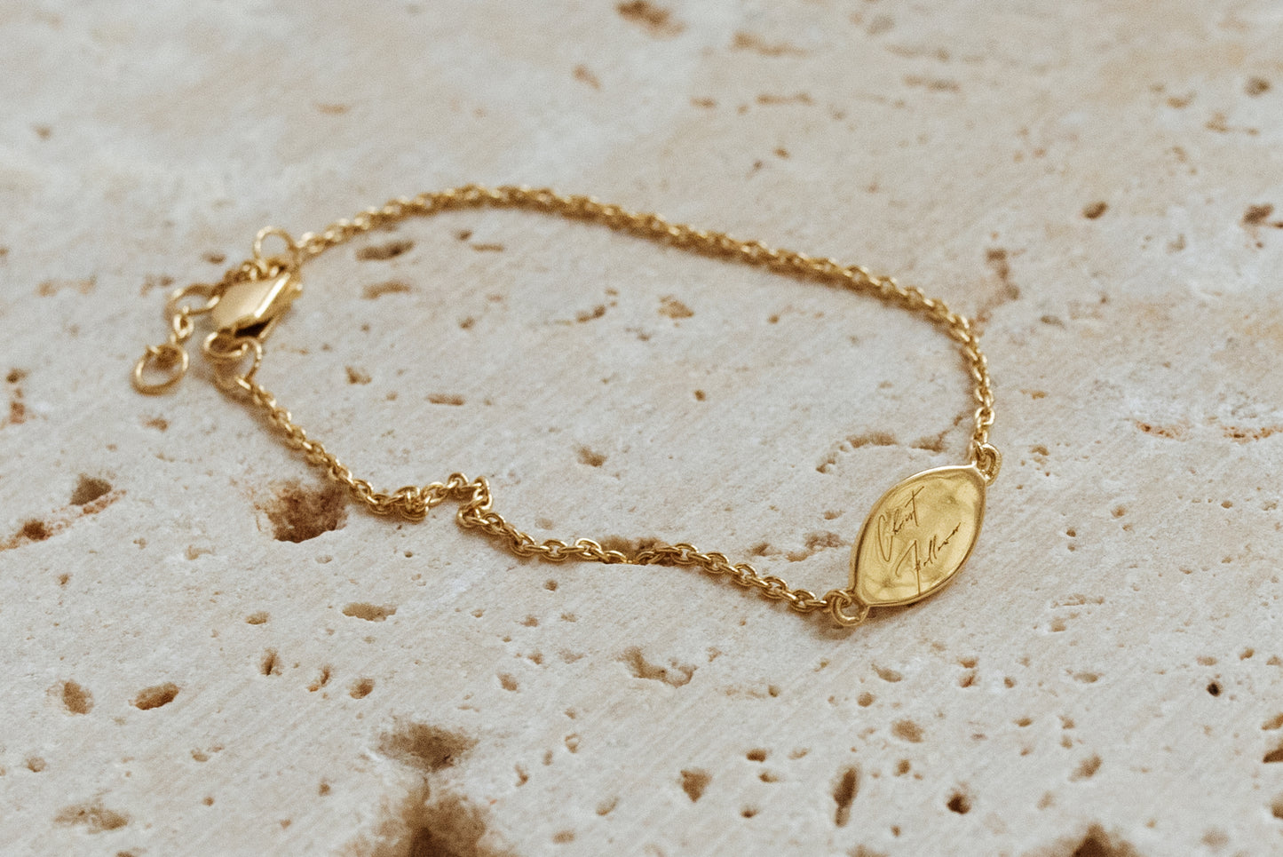 Christ Follower Bracelet - Gold