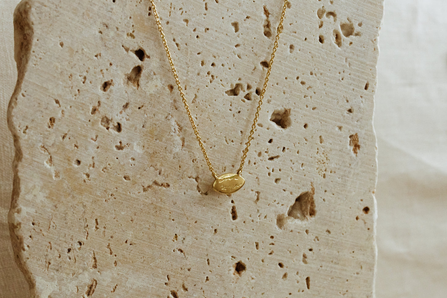 Christ Follower Necklace - Gold