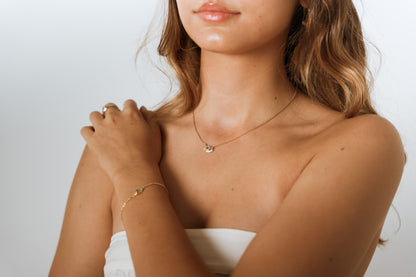 Christ Follower Necklace - Gold