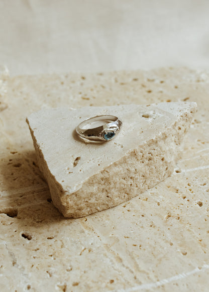 Christ follower Signet Ring - Silver